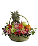 Fruit & Flowers Basket